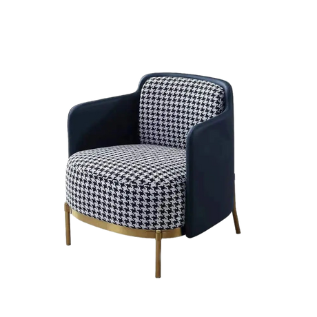 Black Ira Occasional Chair for hire — sculptural wedding lounge chair rental Johannesburg