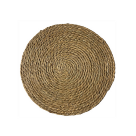 Woven Placemat for hire — natural wedding tableware rental Johannesburg