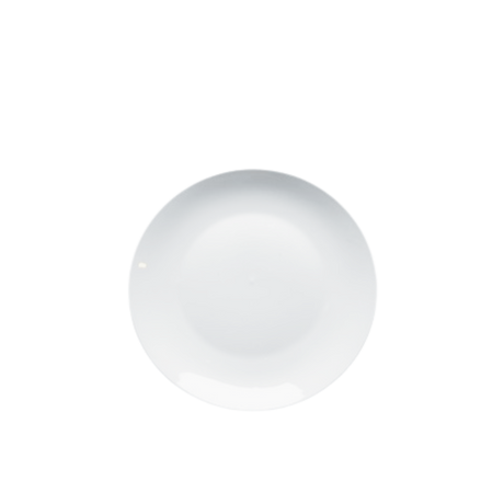 White Side Plate for hire — classic wedding tableware rental Johannesburg