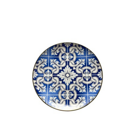 Blue Side Plate for hire — coloured wedding tableware rental South Africa
