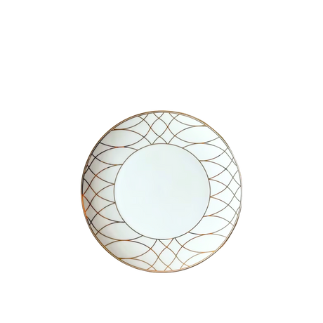 Golden Side Plate for hire — luxury gold wedding tableware rental Johannesburg