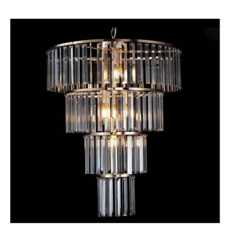 Large Gold Chandelier for hire — wedding lighting rental Johannesburg