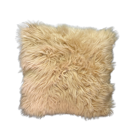 Golden Fluff Cushion for hire — textured gold wedding lounge cushion rental South Africa
