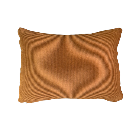 Ochre Cushion for hire — warm ochre wedding lounge cushion rental South Africa