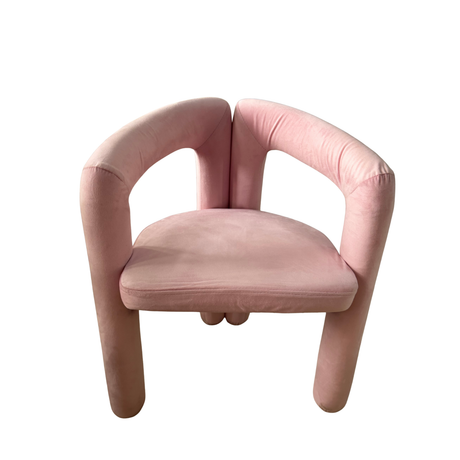 Pink Elephant Chair for hire — playful sculptural lounge chair rental Johannesburg