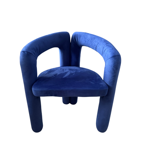 Blue Elephant Chair for hire — bold sculptural lounge chair rental Johannesburg