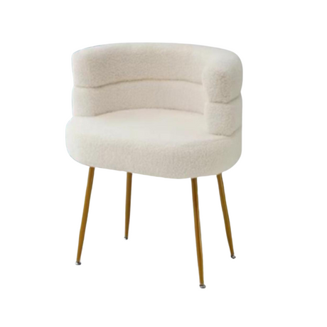 White Halo Chair for hire — modern halo-back wedding chair rental Johannesburg