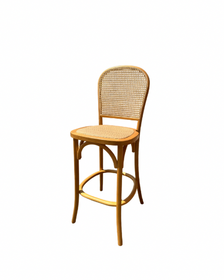 Bistro Cane Bar Chair for hire — classic cane bar stool rental Johannesburg