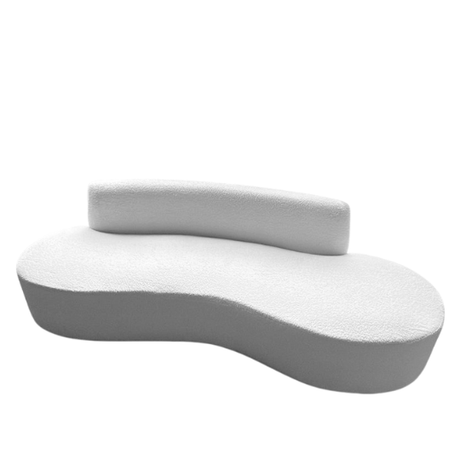 Cloud Curve Statement Sofa for hire — sculptural luxury wedding sofa rental Johannesburg